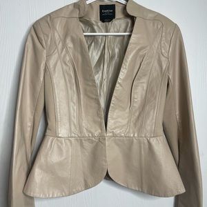 Bebe size medium leather jacket